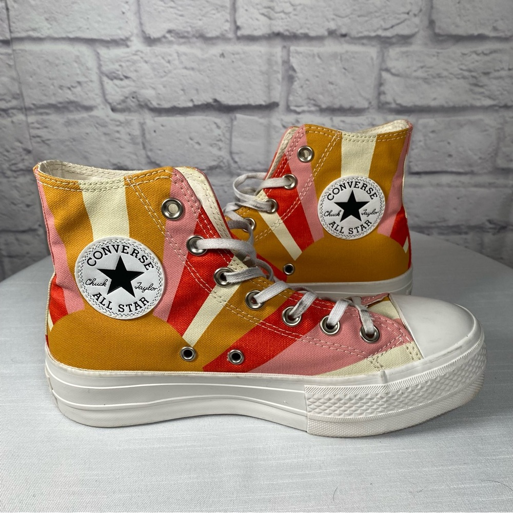 Converse Platform All Star Lift Hi Sneakers Size 6 1/2 - Picture 6 of 10